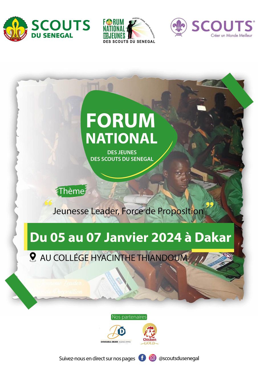 Forum National des Jeunes des Scouts du Sénégal